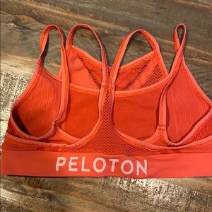 Peloton Nux Sports Bra Neon Small